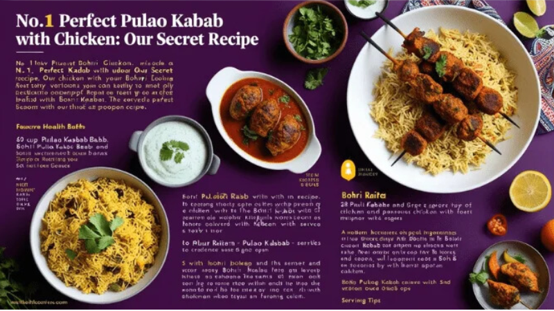 pulao kabab with chicken