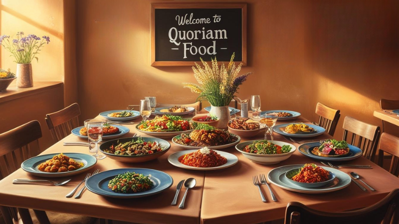 The secret to the remarkable success of Quoriam Food lies in a harmonious blend of three key elements: taste, atmosphere, and service.